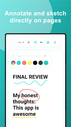 DOCS: AI Native Text Editor Screenshot 1