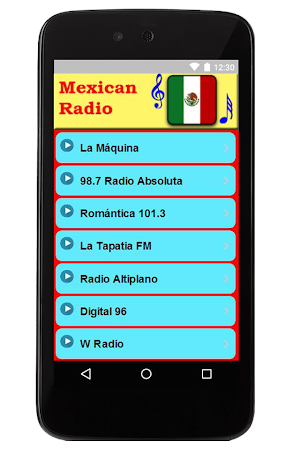 Mexican Radio Stations Free Screenshot 0