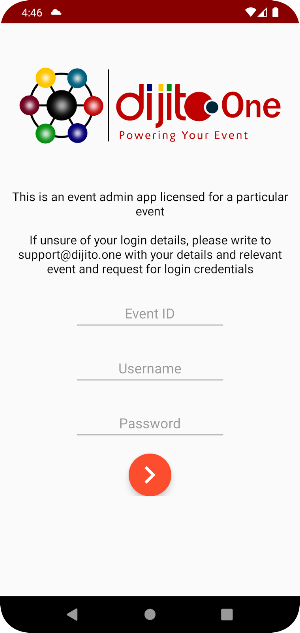 DijitoOne Admin Screenshot 0