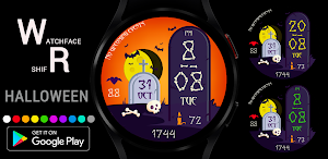 Halloween Watch Face Wear OS Screenshot 0