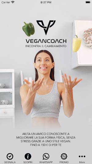 Vegan Coach App Screenshot 0