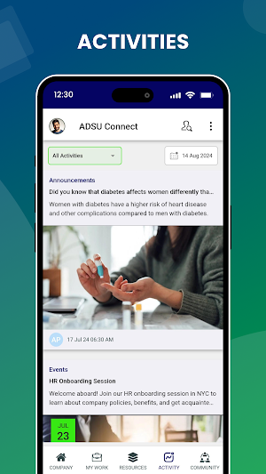 ADSU Connect Screenshot 0