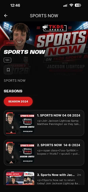 TKDS SPORTS Screenshot 2
