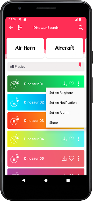 Dinosaur Sounds Screenshot 3