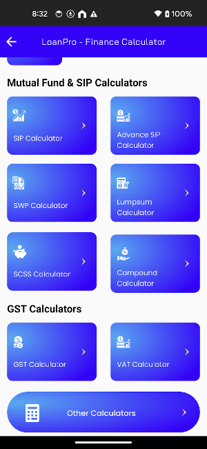 LoanPro - EMI Loan Calculator Screenshot 3