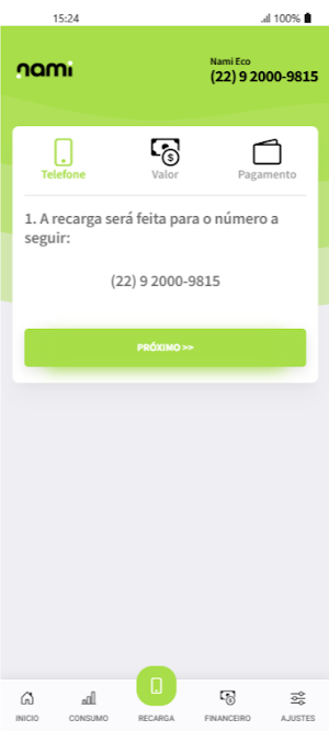 nami Telefonia Screenshot 2