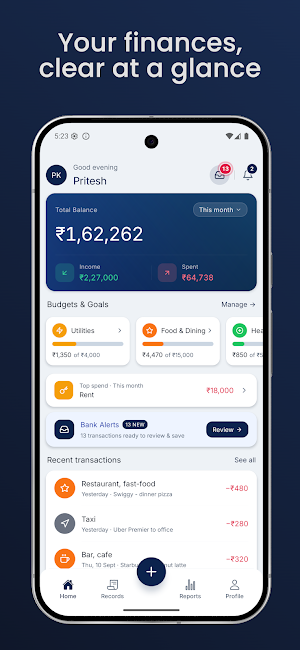 Cache: Expense & Money Tracker Screenshot 0