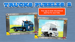 Truck Puzzles: Kids Puzzles Screenshot 2