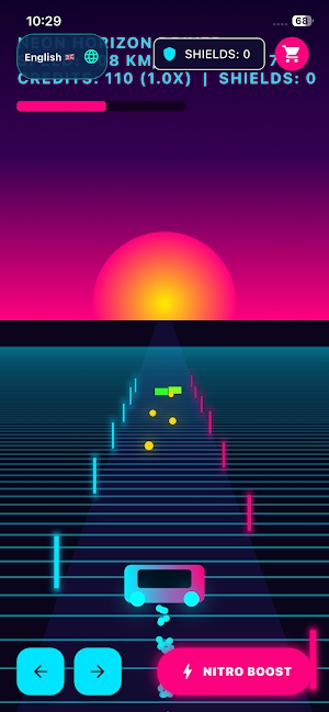 Neon Horizon Driver Screenshot 3