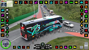 US Bus Transport Simulator 3d Screenshot 1