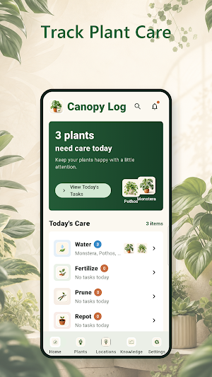 Canopy Log Screenshot 0