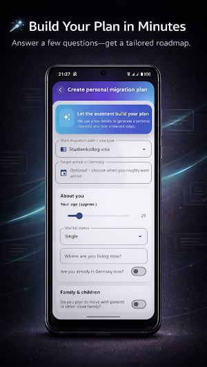 WayGermany: Migration Plan Screenshot 2