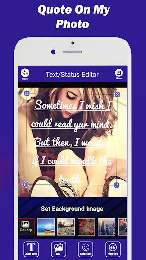 quotes on my pic & quotes app 2021 Screenshot 0
