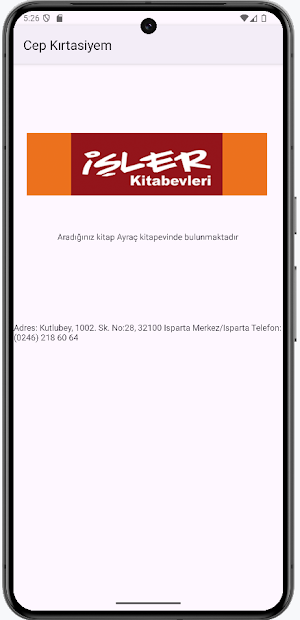 Cep Kırtasiyem Isparta Screenshot 1
