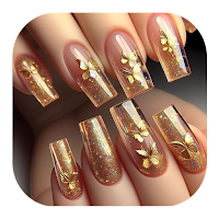 Golden Touch Nail Design
