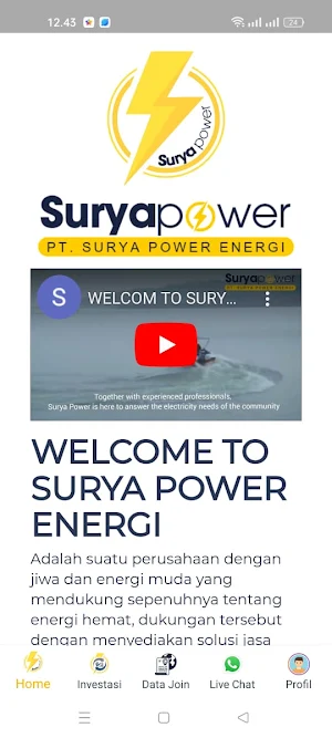 Surya Power Screenshot 0