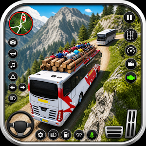 Offroad Bus Simulator Bus Game Screenshot 0