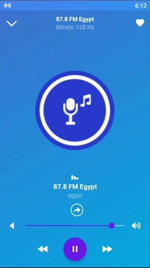 87.8 fm egypt Screenshot 1