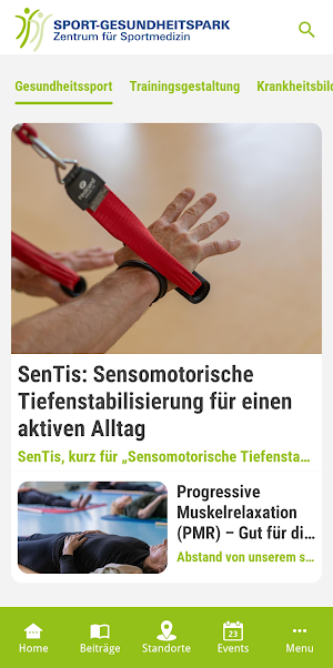 SGP - Gemeinsam gesund bewegen Screenshot 1