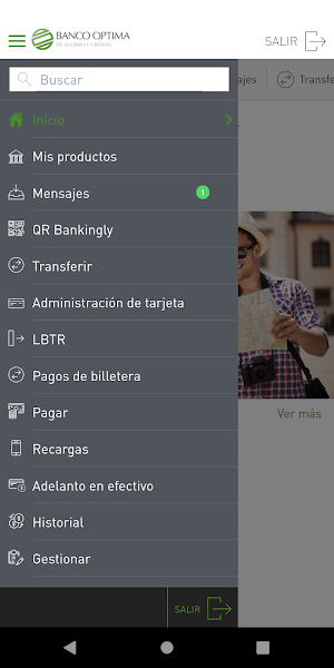 Bancooptima Screenshot 1