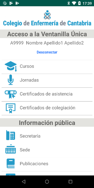 Enfermería Cantabria Screenshot 0