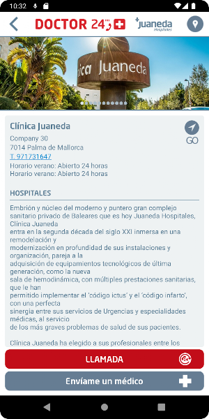 Mallorca Medical Assistance Screenshot 2