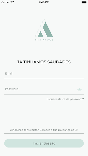 Tina Araujo Coaching Screenshot 1