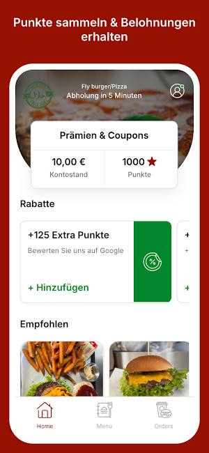 Fly Burger/Pizza Screenshot 0