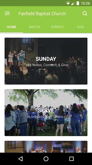 Fairfield Baptist Screenshot 0