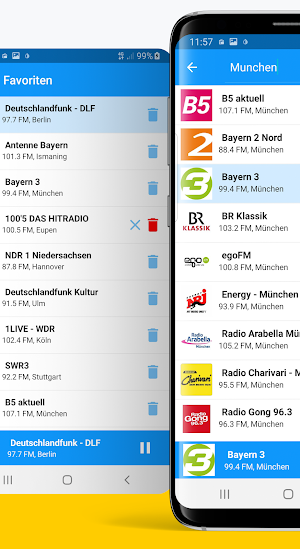 Deutschland Radio FM - Radio player & DAB+ Radio Screenshot 1