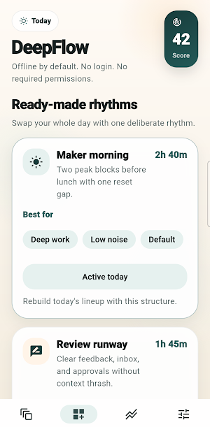 DeepFlow Screenshot 1