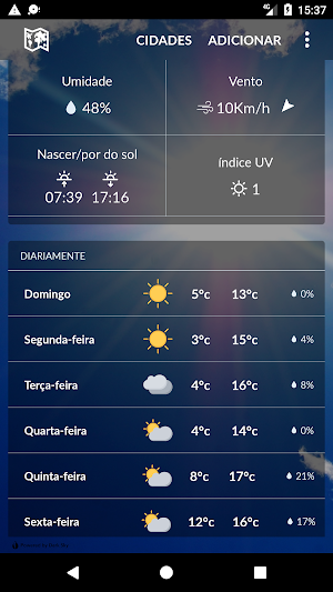 Portugal Weather Screenshot 1