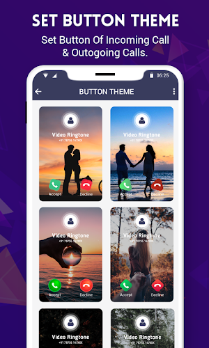 Full Screen Video Ringtone For Incoming Call Screenshot 3
