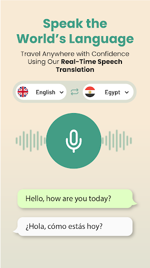 Ai translate speech translator Screenshot 1