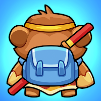 Idle Monkey: Bagpack War