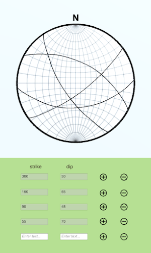 stereonet Screenshot 1
