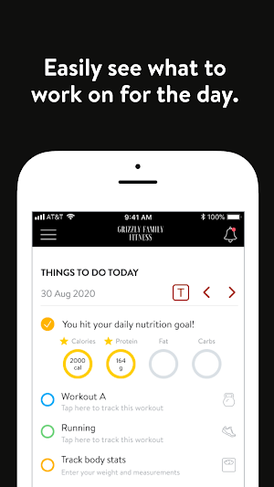 Grizzly Family Fitness Screenshot 1