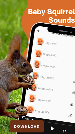 Baby squirrel sounds screenshot 1