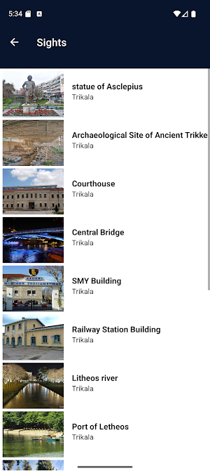 Trikala City Guide Screenshot 3