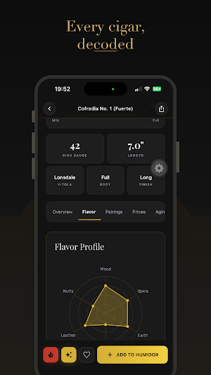 Cigarbase: AI Cigar & Humidor Screenshot 1