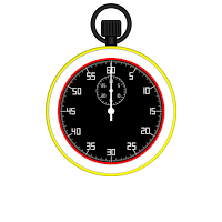 Chronometer retro 1button abrf