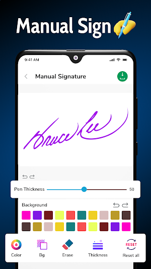 Signature Maker: Sign Creator Screenshot 2