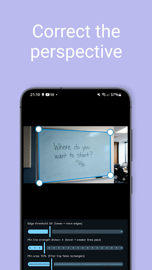 CleanBoard Whiteboard Scanner Screenshot 2
