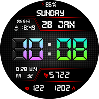 Digital Sport SARUMI Watchface