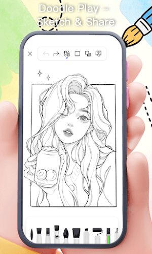 Doodle Play - Sketch & Share Screenshot 2