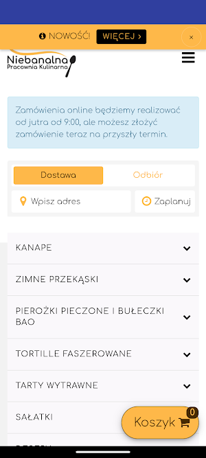 Niebanalna Pracownia Kulinarna Screenshot 0