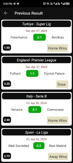 VIP Betting Tips Screenshot 2