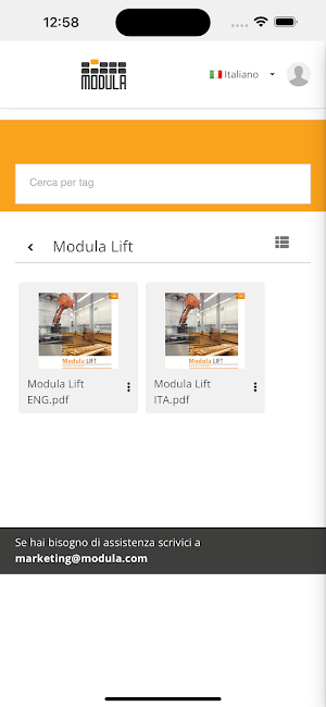 Modula Marketing APP Screenshot 3