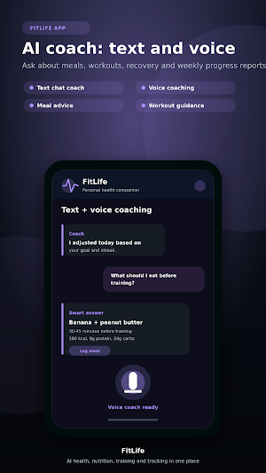 FitLife: AI Fitness & Tracker Screenshot 2