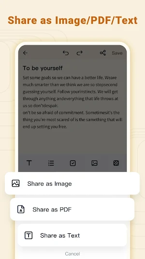 Notepad: Light Notes, Notebook Screenshot 3
